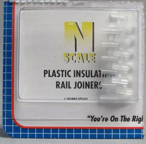 ATLAS #2538 N SCALE CODE 80 PLASTIC INSULATING TRACK RAIL JOINERS NEW IN PACKAGE - Picture 1 of 1