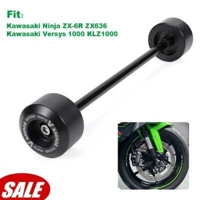 Protector contra choques eje delantero para Kawasaki Ninja ZX-6R Versys 1000 Foto 1 de 4