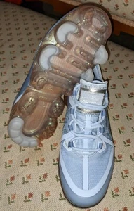 NUEVO Nike GS Air VaporMax 2019 azul platino puro AJ2617-001 - Imagen 1 de 10
