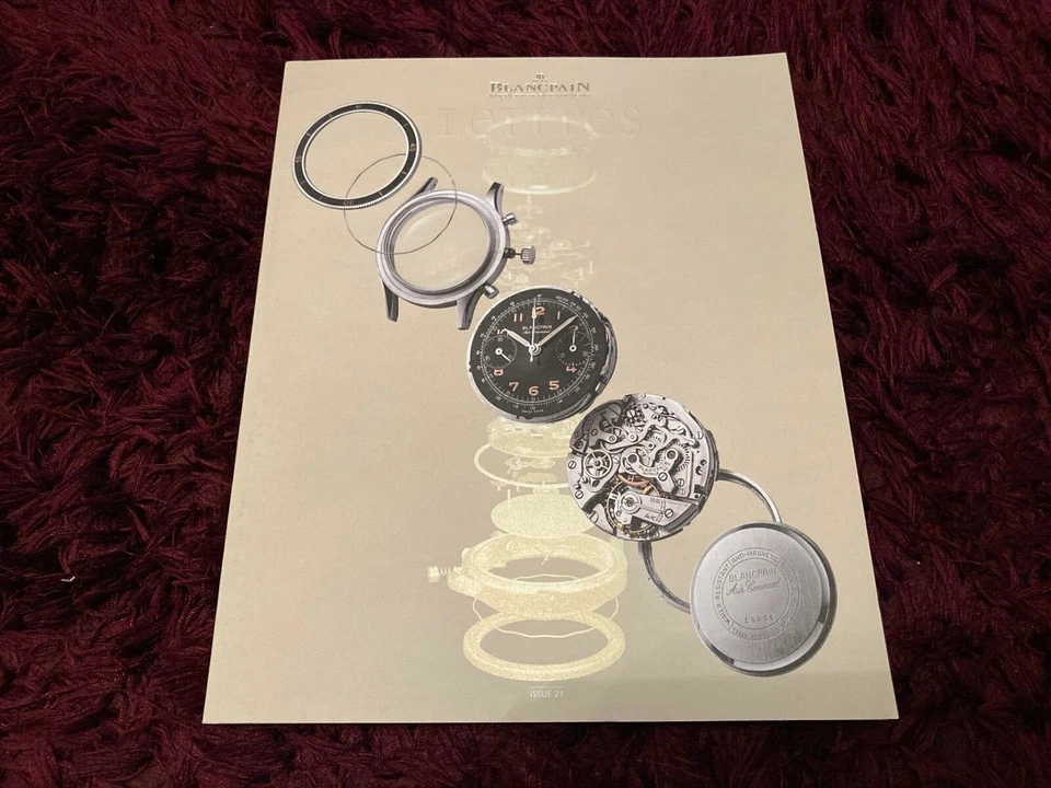 Blancpain Lettres du Brassus Magazine 2022 - UK Issue 21 - Sept 2021 - Image 1 of 1