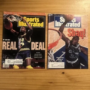 Shaquille O’Neal Sports Illustrated Bundle January 21, 1991 & November 30, 1992 - Picture 1 of 2