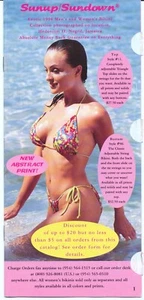 Vintage SUNUP/SUNDOWN Exotic 1998 Men's & Women's Swimwear catalog Hedonism - Bild 1 von 2