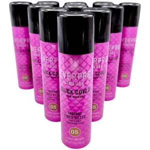 Everpro Quick Cover Womens Instant Hair Fiber Filler 05 | Light Brown | 12 Pack - Picture 1 of 11