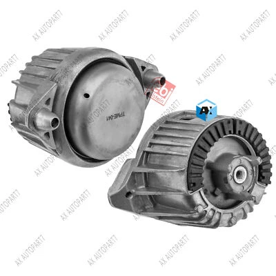 2PCS FEBI Engine Mount L&R For Mercedes Benz W212 2010-2016 E180 E200 E260 - Image 1 of 4