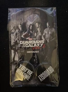 Neu ungeöffnet GUARDIANS OF THE GALAXY Vol. 2 Marvel Studios Film PIN Set 2017 - Bild 1 von 2
