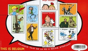 Timbres - Belgique - Belgique Pays de la BD - 2012 (46OK) - Picture 1 of 1