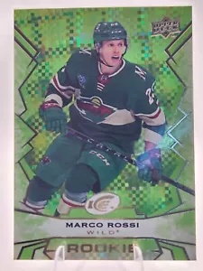 MARCO ROSSI 2022-23 UPPER DECK UD ICE HOCKEY GREEN RC SP #113 - Picture 1 of 2