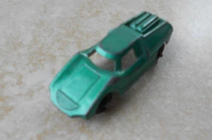 Vintage TootsieToy Fiat Abarth Green Die Cast metal complete Made In USA! - Picture 1 of 7