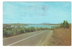 Highway Route 34, Lac-Megantic, Quebec Vintage 1971 Chrome Postcard - Bild 1 von 2