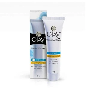 Olay Natural White 7 In One UV Pprotectio Instant Glowing Fairness cream 20g - Picture 1 of 5