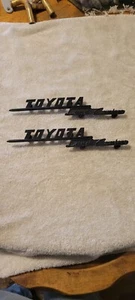 Toyota Land Cruiser Fj40 Side Emblems Powdercoated Black - Picture 1 of 2