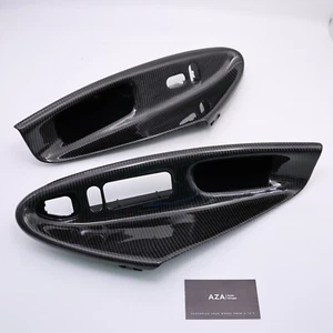 1994-2004 Convertible Mustang Carbon Fiber Door Handle Trim Bezels Cobra - Bild 1 von 1