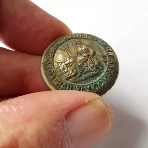 L&NWR London & North Western Railway Company Large Button - Picture 1 of 9