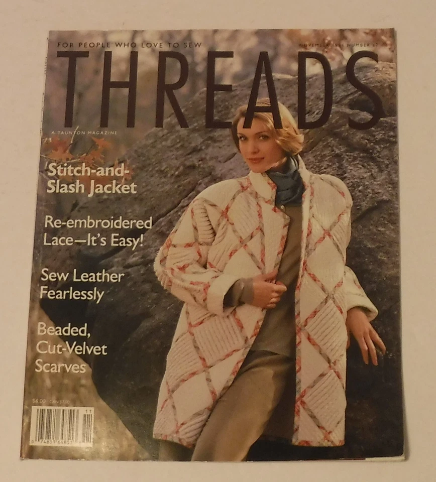 Threads Magazine October/November 1996 Stitch and Slash Jacket - Image 1 of 1
