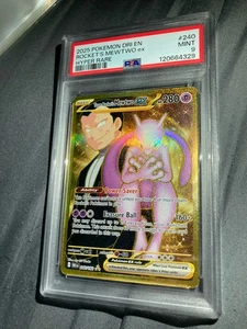 Team Rocket's Mewtwo EX 240/182 PSA Mint 9 Destined Rivals Pokemon Karte 2025 - Bild 1 von 6