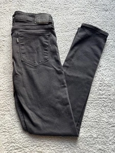 Levi's Jeans Women 29 Fits 29x30 Black 711 Skinny Stretch Denim Premium - Picture 1 of 8