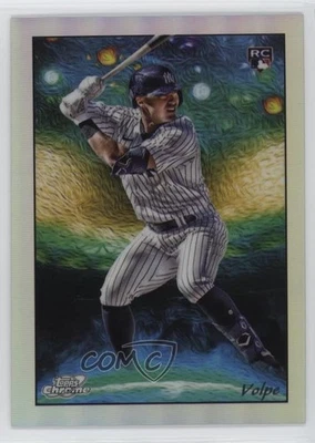 2023 Topps Cosmic Chrome Stars in the Night Anthony Volpe #STN-25 Rookie RC - Image 1 of 2