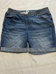 Wonder Nation Girls Jeans Shorts XXL 18 - Picture 1 of 6