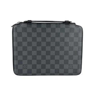 Louis Vuitton iPad Case Damier Graphite Black Canvas Essential - Afbeelding 1 van 5