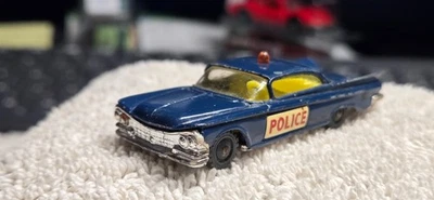 HUSKY BUICK ELECTRA POLICE CAR  IN BLUE - image 1 of 4