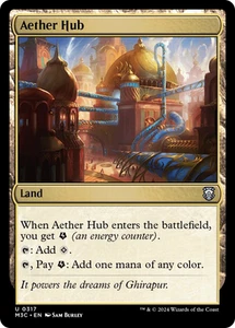 Aether Hub [Modern Horizons 3 Commander] Magic MTG - Picture 1 of 1