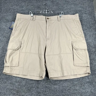 Polo Ralph Lauren Cargo Shorts Mens 44B Big Beige Casual Outdoor Comfort New - Image 1 of 4