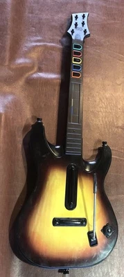 Guitar Hero Wireless Guitar Red Octane Sunburst 95451.805 Untested Parts Repair - Image 1 of 4