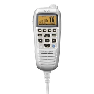 Icom HM195 CommandMic™ IV w/Yellow BlackLit LCD - Super White - Picture 1 of 1
