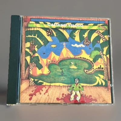 Caetano Veloso Estrangeiro CD 1989 V NR MINT MANGO LABEL. Island. 1990 - Image 1 of 4