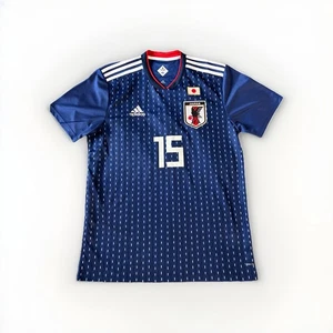 Adidas Japan National Team Jersey Osako Yuya M Size Samurai Blue 2018 WC NWT - Picture 1 of 12