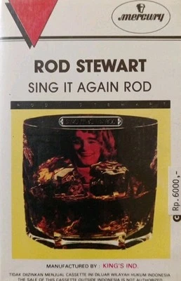 Rod Stewart-Sing It Again Rod Cassette Album.1973 King's Ind Indonesia 0051288. - Image 1 of 4