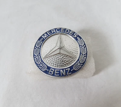 Mercedes W126 Front Emblem For Grille Star Badge Sign Symbol Logo Genuine OEM - Image 1 of 4