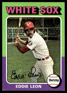1975 Topps Mini Eddie Leon #528 B - Picture 1 of 2