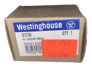 WESTINGHOUSE 0T2S6 SELETTORE INTERRUTTORE - Foto 1 di 1