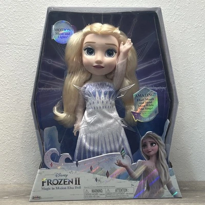 Muñeca Disney Frozen II Magic In Motion Queen Elsa canta "Show Yourself" 2020 NUEVA Foto 1 de 4