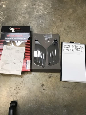 Extensión de guardabarros trasero cromado OEM HONDA VTX 1800R #08P76-MCV-100 NUEVO EN CAJA Foto 1 de 4