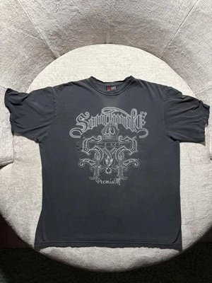 Southpole Shirt Tee Mens 4XL Black Premium Graphic Crown Swords Streetwear - Image 1 of 4