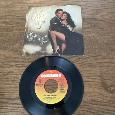 JULIO IGLESIAS/DIANA ROSS All of You 7" PS CBS 1984 vgc! Foto 1 de 4