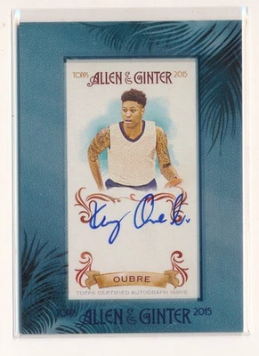 KELLY OUBRE 2015 TOPPS ALLEN & GINTER FRAMED MINI RC AUTO *PHILADELPHIA 76ERS* - Image 1 of 2