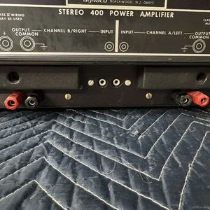 AMPLIFICADOR DE POTENCIA ESTÉREO DYNACO 400 - REPARADO - LIMPIADO - PROBADO - Imagen 1 de 2