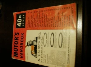 Motors Handbook, 40th Edition - Picture 1 of 1