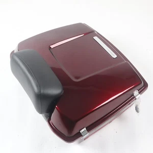 Velocity Red Sunglo Chopped Tour Pack Pak For 1997-2013 Harley Tour Pak Touring - Picture 1 of 14