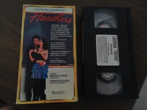 HEATHERS VHS DARK COMEDY WINONA RYDER CHRISTIAN SLATER STARMAKER 1988 TESTED CUL - Picture 1 of 2