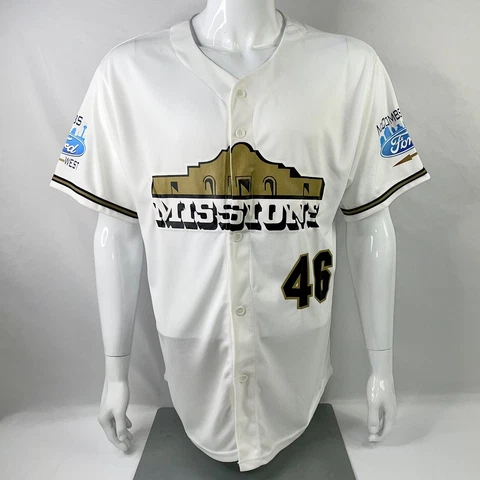San Antonio Missions Jersey Promo SGA Adrian Beltre #46 White Home Game Size XL Cover