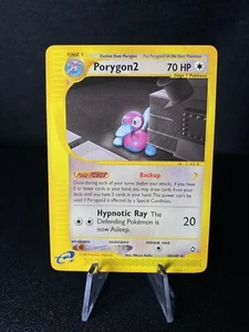 Porygon2 28/147 -[NM]- Regular Rare - Aquapolis Pokemon TCG - Picture 1 of 10