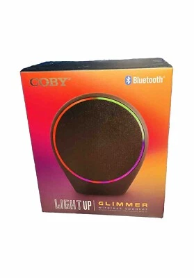 Coby Bluetooth Light Up Glimmer Wireless Speaker - Image 1 of 4