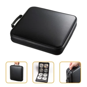 DVD Case Zipper CD Storage Holder Portable Disc Bag Plastic CD Container - Photo 1/11