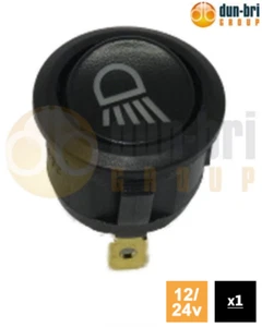 Interruptor basculante DBG 270.136 20mm ON/OFF con LUZ DE TRABAJO LED ÁMBAR Legend 12/24V - Imagen 1 de 5