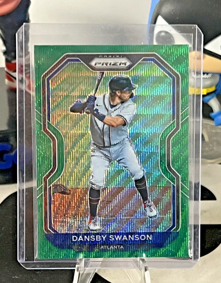 2021 帕尼棒球 Prizm - Green Wave 丹斯比·斯旺森 #168 — 第 1/2 张图片