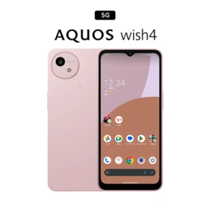 SHARP AQUOS wish4 PINK ROM64GB / RAM4GB 6.6In Android14 50.1MP SIMFREE Japón - Imagen 1 de 11